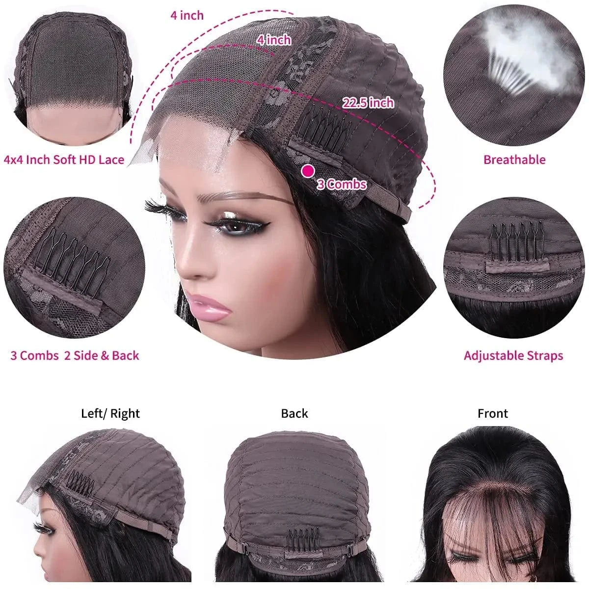 12inch 180%Density Ombre Colored Curly 4X4 5X5 Glueless Closure Wigs For Black Women,Brazilian Raw Virgin 100% Human Hair Wigs