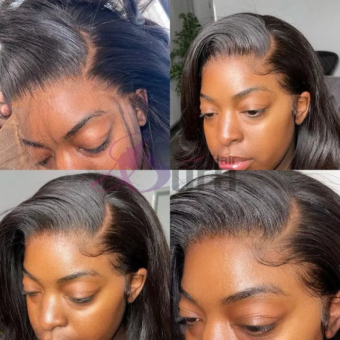 13*6 deep part Natural color Loose Wigs