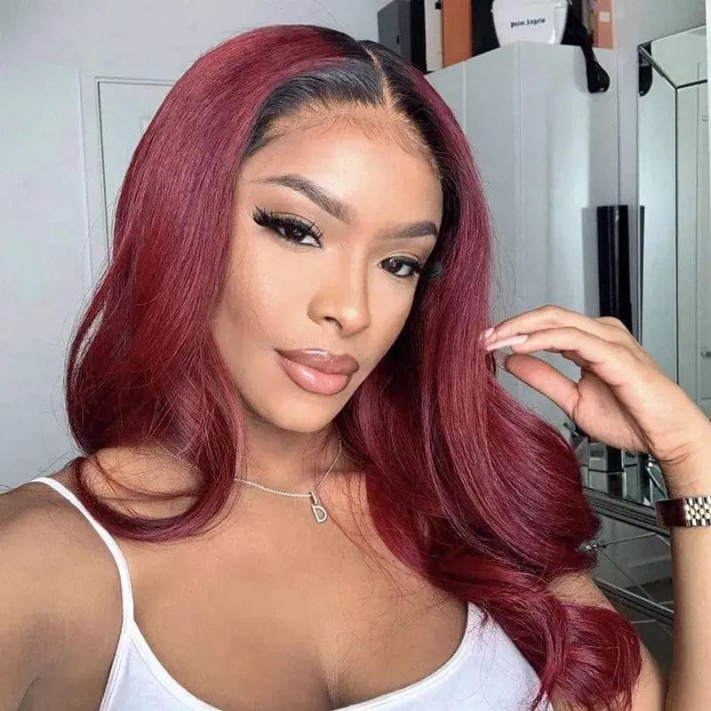 130% Density Burgundy 99j Color Body Wave