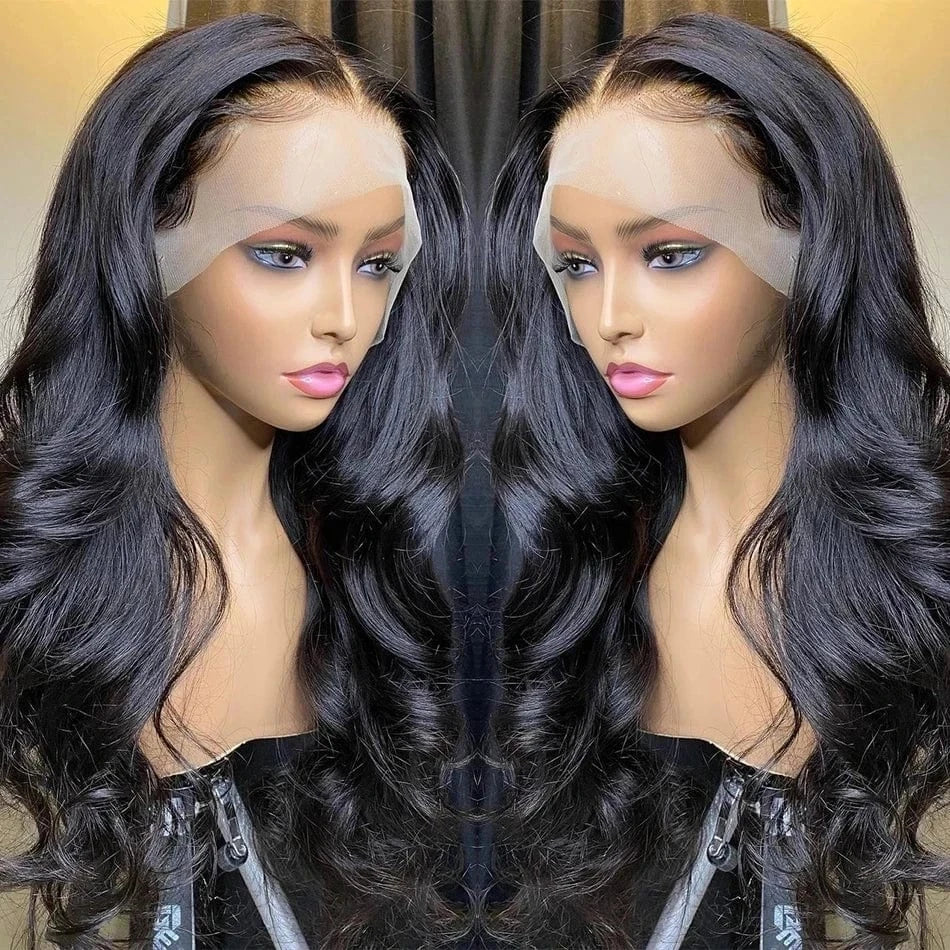 13x4 Hd Lace Frontal Raw Indian Front 40 Inch Human Hair Full Lace Front Wig Natural Hair Wig Vietnamese Raw Hair Wigs