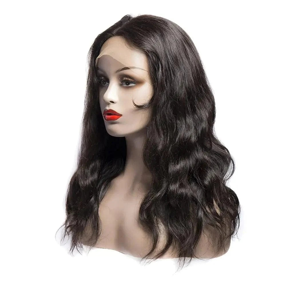 14 Inches / 13x6 HD lace wig,body wave Wholesale Natural Cuticle Unprocessed Brazilian Virgin 13x6 Remy Human Hair HD Lace Wigs