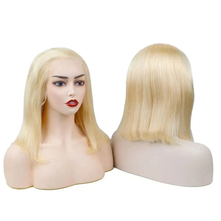 14 Inches / 613 bob wig FH hair vendor 13x4 transparent lace frontal bob wig bob closure wig bob lace frontal wigs