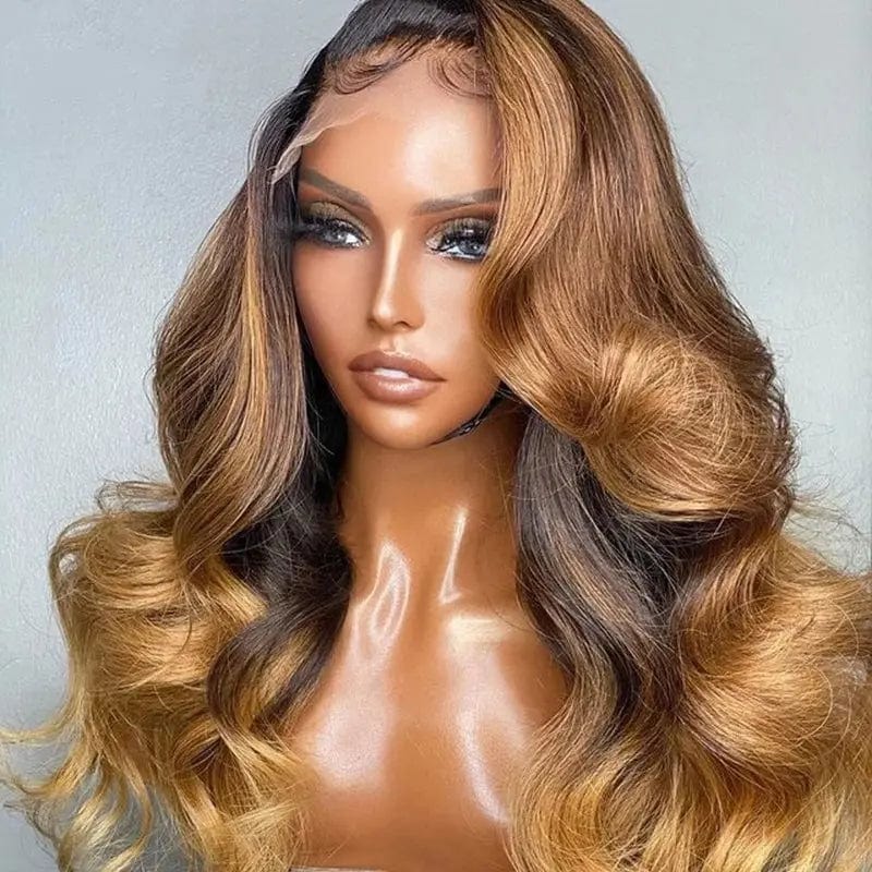 14 Inches / Honey Blonde Color Best Vendor Body Wave Honey Blonde Human Hair