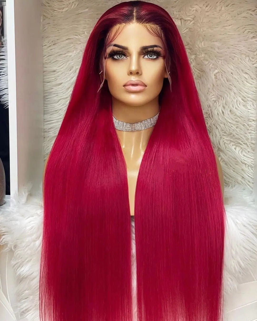 14 Inches / # style6 Full Long Inches Natural Black Brown Highlight Color Straight Vietnam Human Hair Pre Plucked Lace Front Wigs