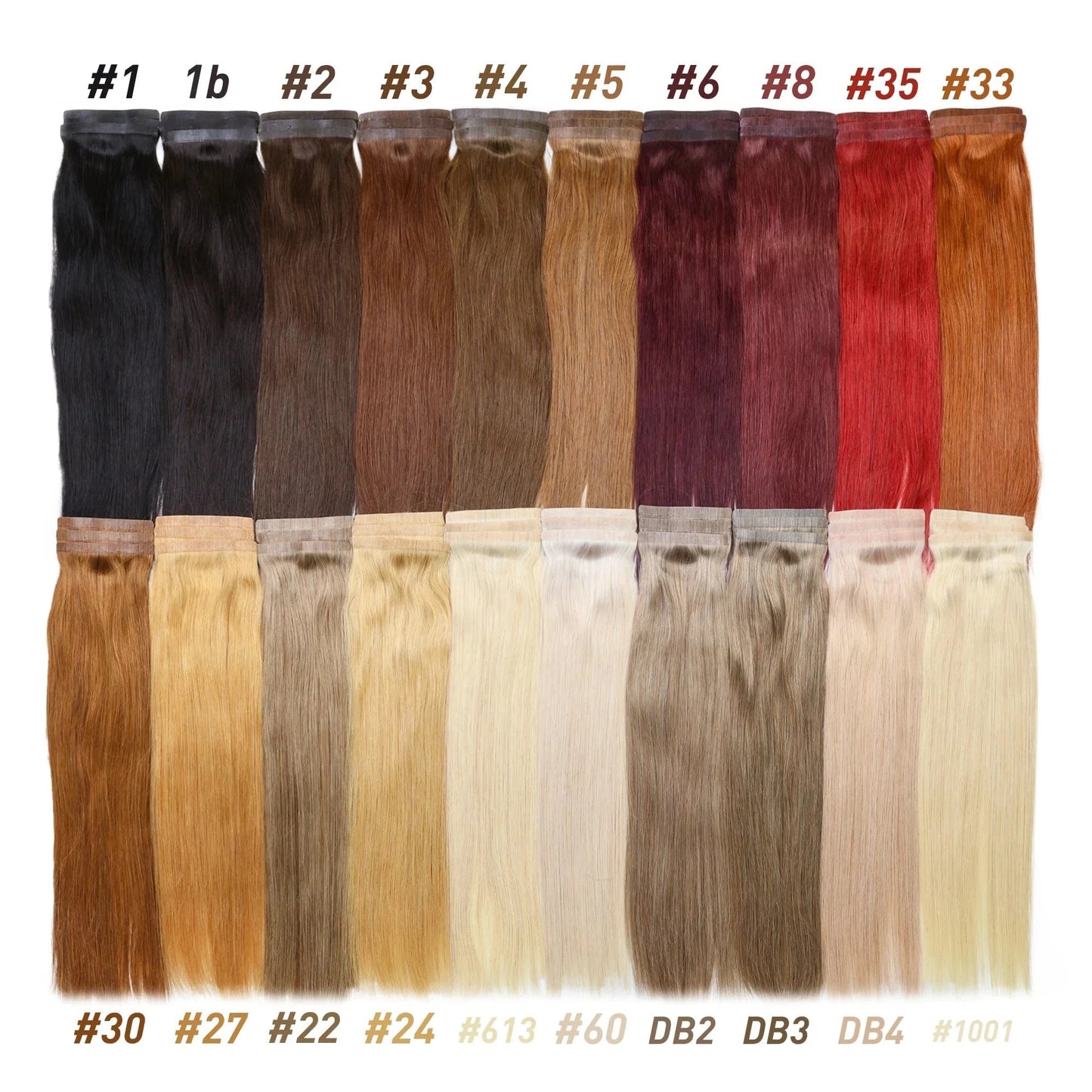 15A seamless clip in hair extension 100% human Pu clip ins hair extensions un- processing Double Drawn Real Raw hair