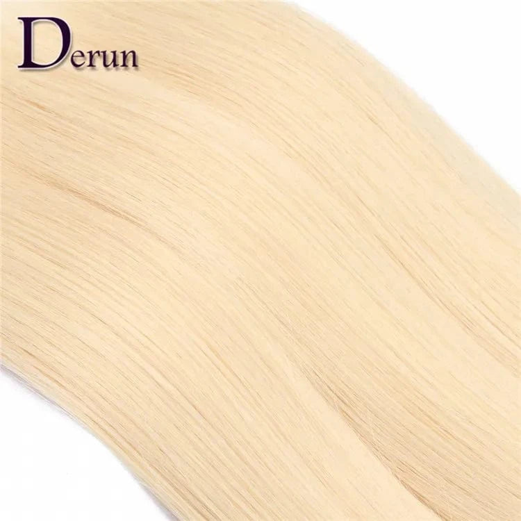 16 Inches / 613 613 Blonde Real Remy Cuticle Aligned Hair Weave Human Hair Extension Virgin Brazilian Hair Bundles