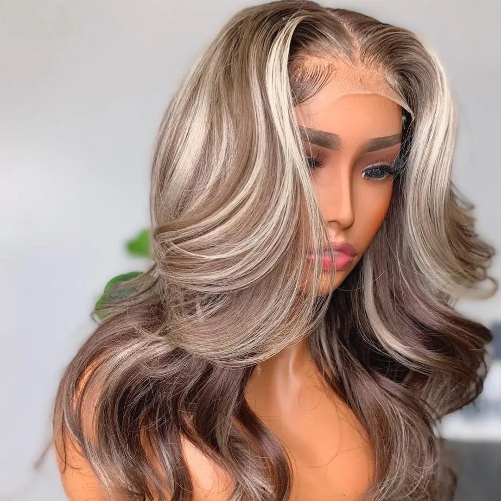 16 Inches / Color 2 Boheme Highlight Honey Brown Body Wave