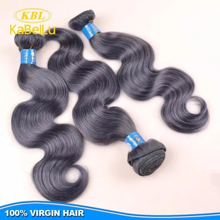 16 Inches / Grey blue New color grey human hair extension,grey brazilian vrigin human color hair weaves, sew in human hair weave  hair