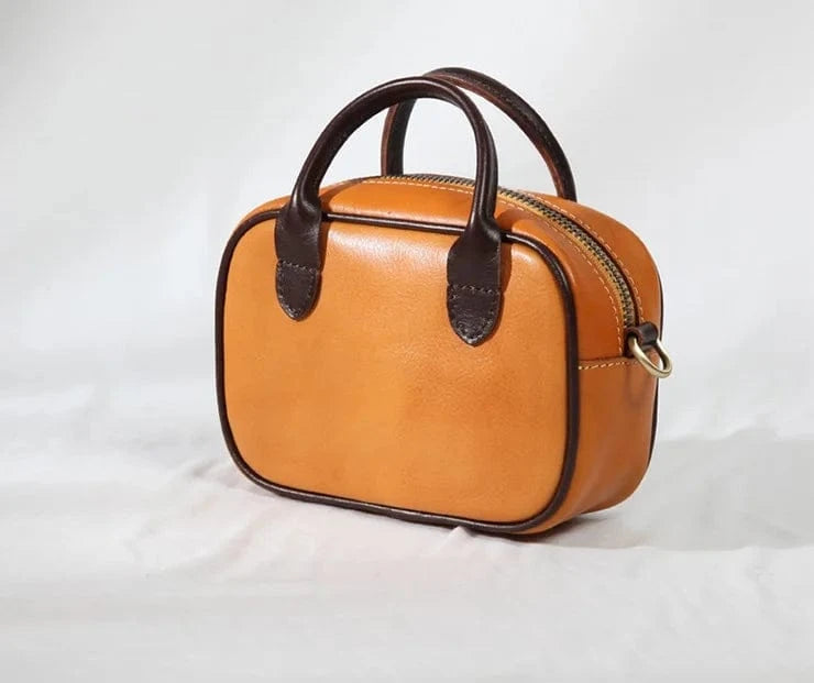 17*11*7cm / Yellow New Fashion Genuine Leather Handbags Messenger Bags Shoulder Bags For Women