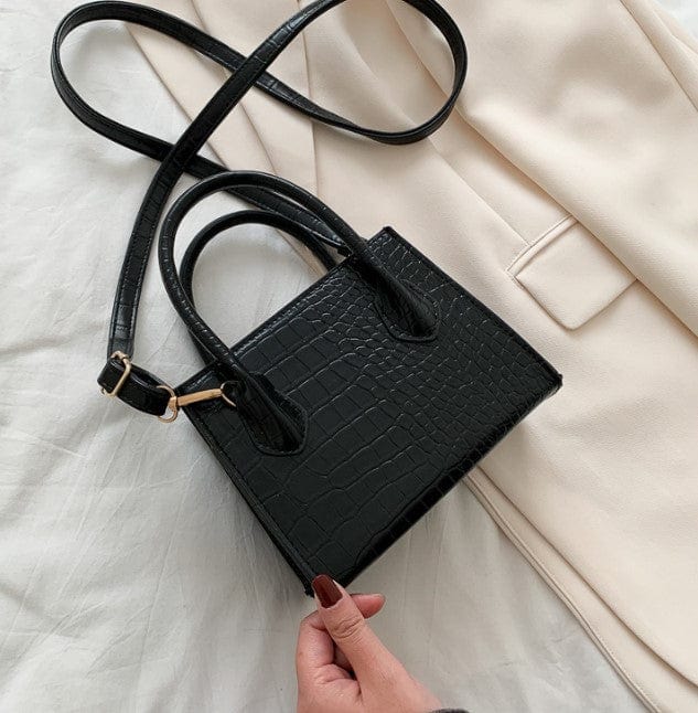 17*8*22CM / black Luxury Mini Women Hand Bags Women Patent Leather Handbags Ladies Small Shoulder Crossbody Purses and Handbags for Women Bags