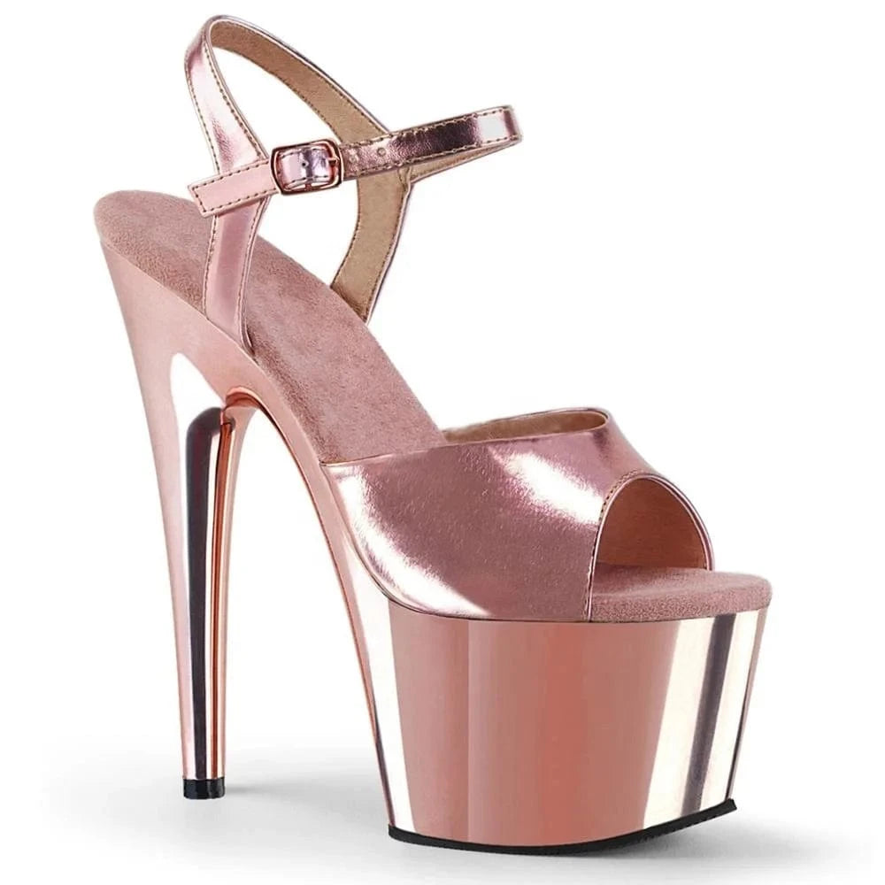17 cm super high heels sexy stiletto sandals platform platform platform model show shoes