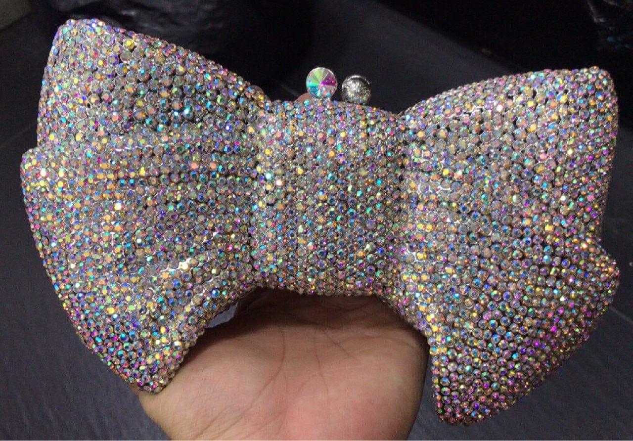 17 Drop Shipping bolsos mujer sacos Lady Luxury Bling Crystal Diamond Handbag Purse Ice Cream Evening Bag Women Rhinestone Clutch