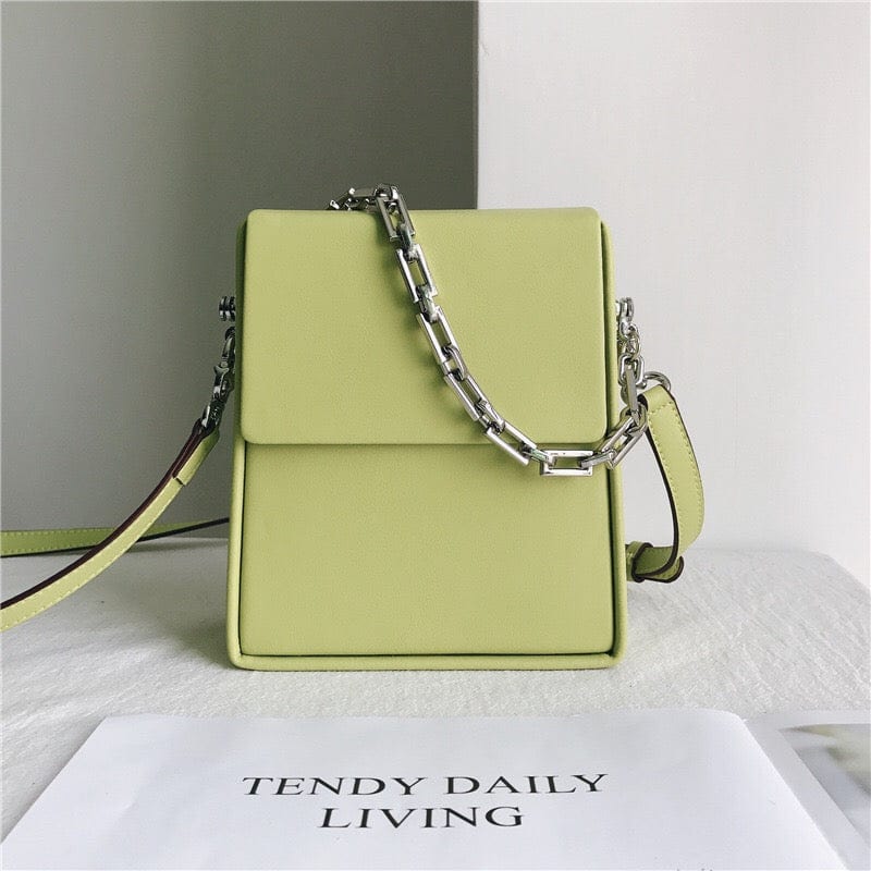 17X15X7.5CM / green Luxury Designer Woman Tote Handbags Famous Brands Real Leather Sling Shoulder Messenger Bag Woman Purse And Handbag
