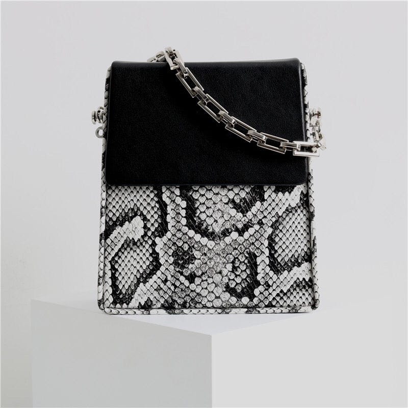 17X15X7.5CM / snake Luxury Designer Woman Tote Handbags Famous Brands Real Leather Sling Shoulder Messenger Bag Woman Purse And Handbag