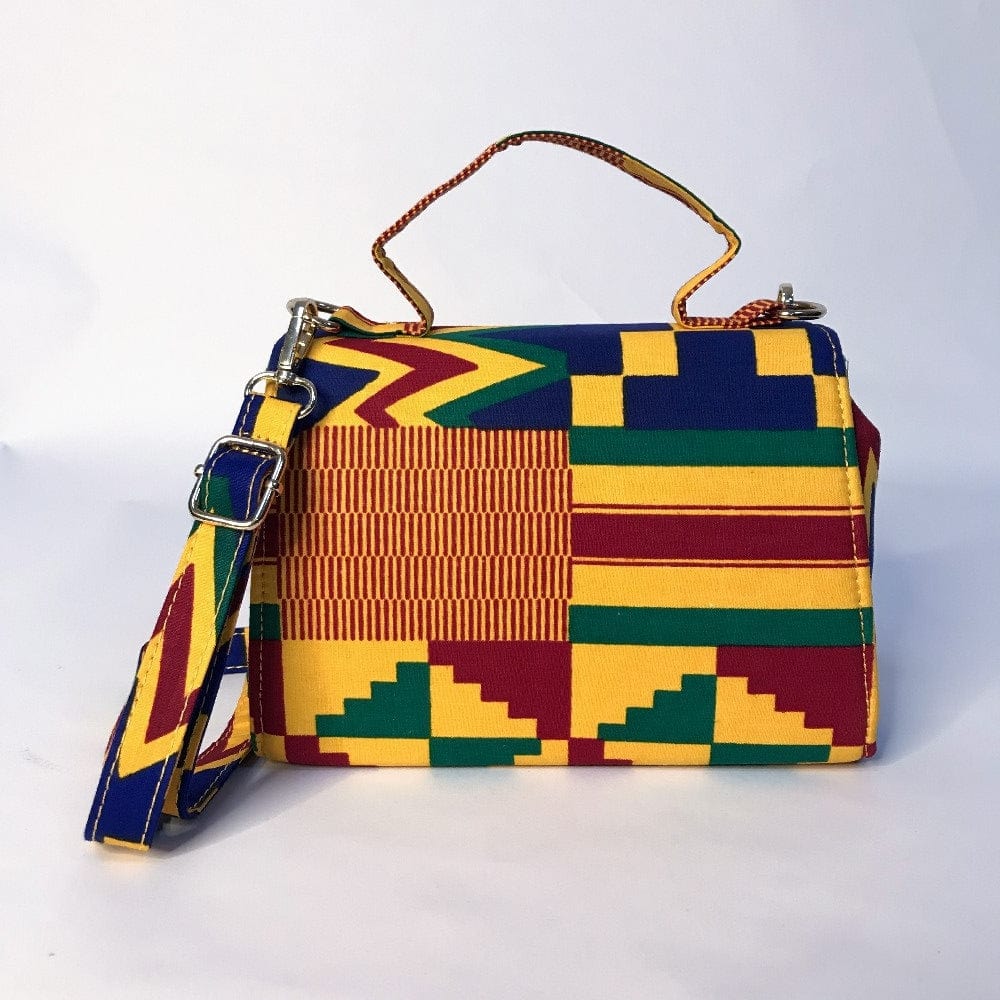 18*14*6 cm / color 1 High Quality Fashion Ladies Handbag African Print Tote Bag Handle Style Elegant Trendy Accessories