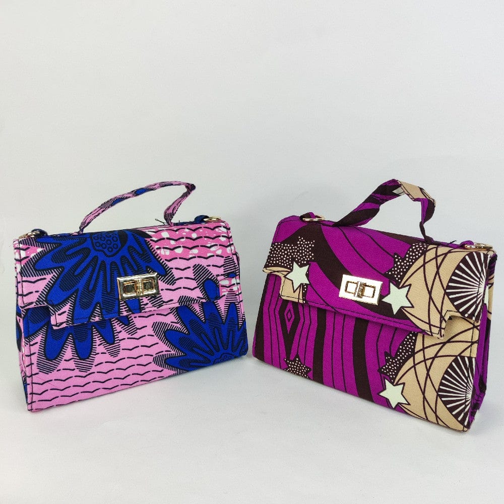 18*14*6 cm / color 1 High Quality Fashion Ladies Handbag African Print Tote Bag Handle Style Elegant Trendy Accessories