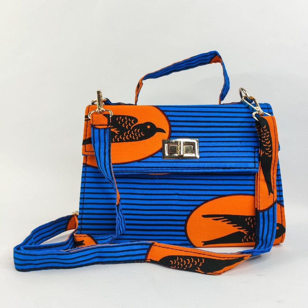 18*14*6 cm / color 1 High Quality Fashion Ladies Handbag African Print Tote Bag Handle Style Elegant Trendy Accessories