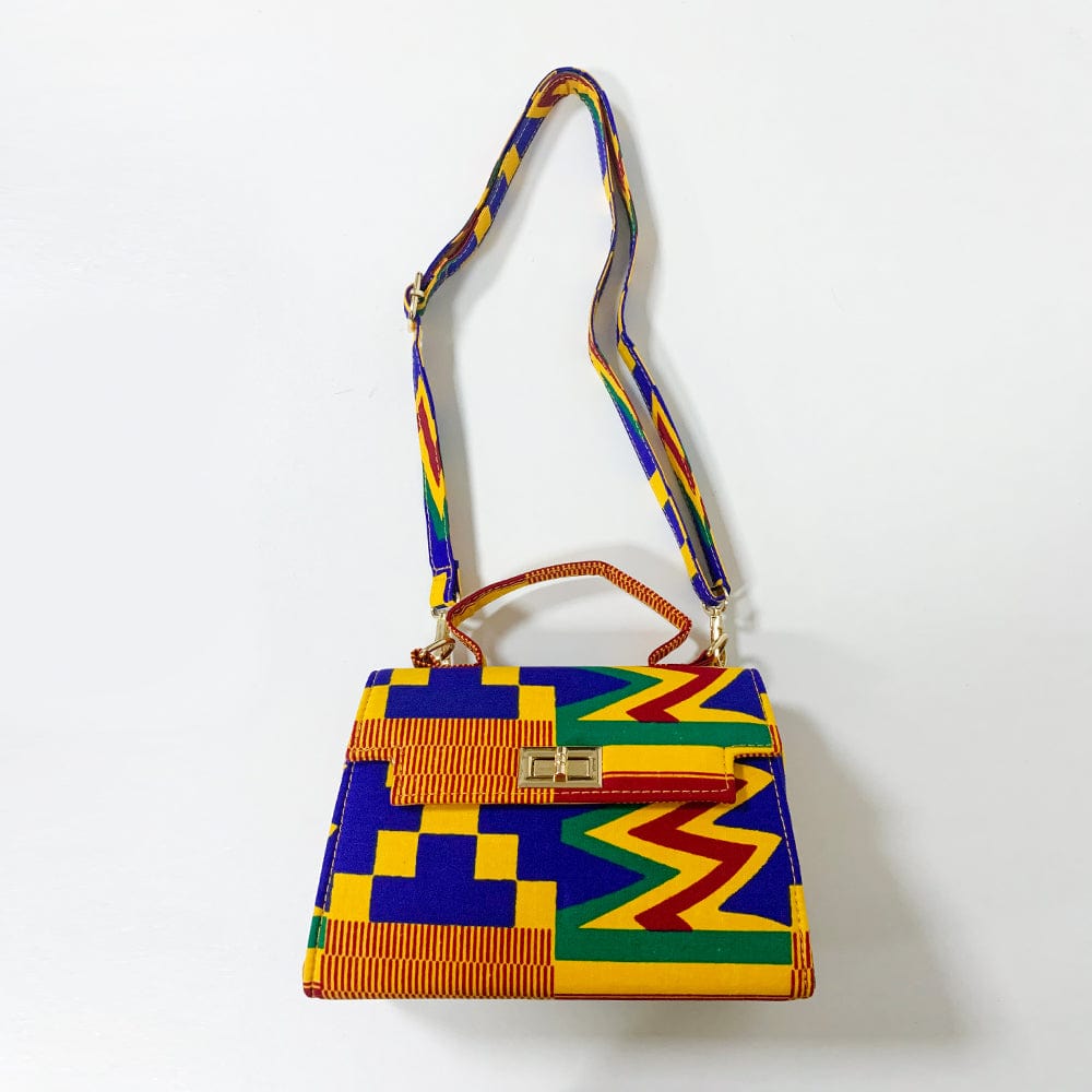18*14*6 cm / color 1 High Quality Fashion Ladies Handbag African Print Tote Bag Handle Style Elegant Trendy Accessories