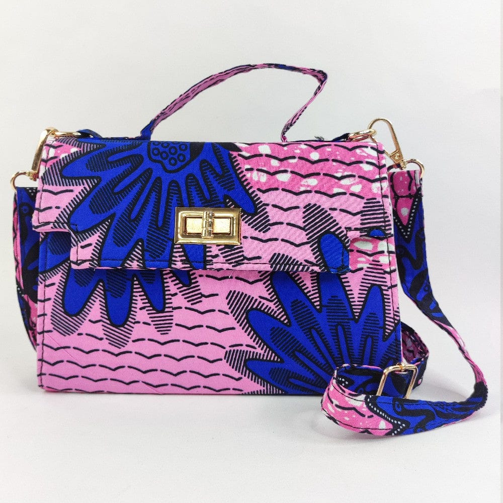 18*14*6 cm / color 1 Shenbolenn Brand Newest Colorful Design Trendy Ankara Daily Fashionable Women Handbag