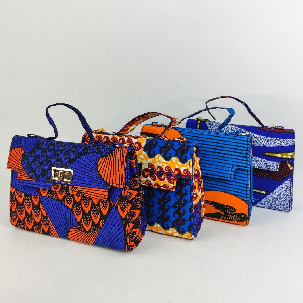 18*14*6 cm / color 1 Wholesale Colorful Design High Quality Factory Brand Design Trendy Ankara Women Handbag