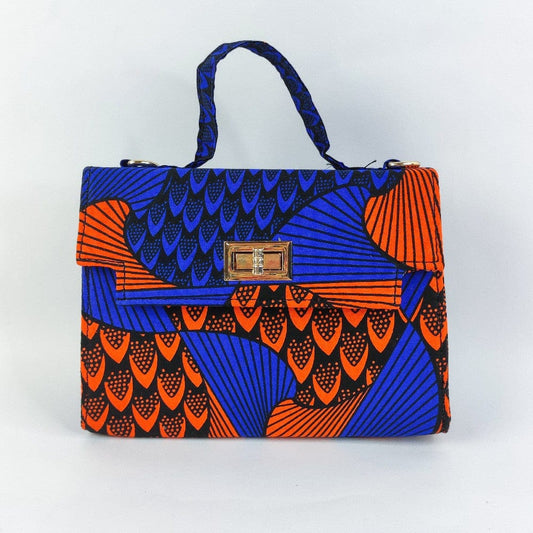 18*14*6 cm / color 1 Wholesale Colorful Design High Quality Factory Brand Design Trendy Ankara Women Handbag