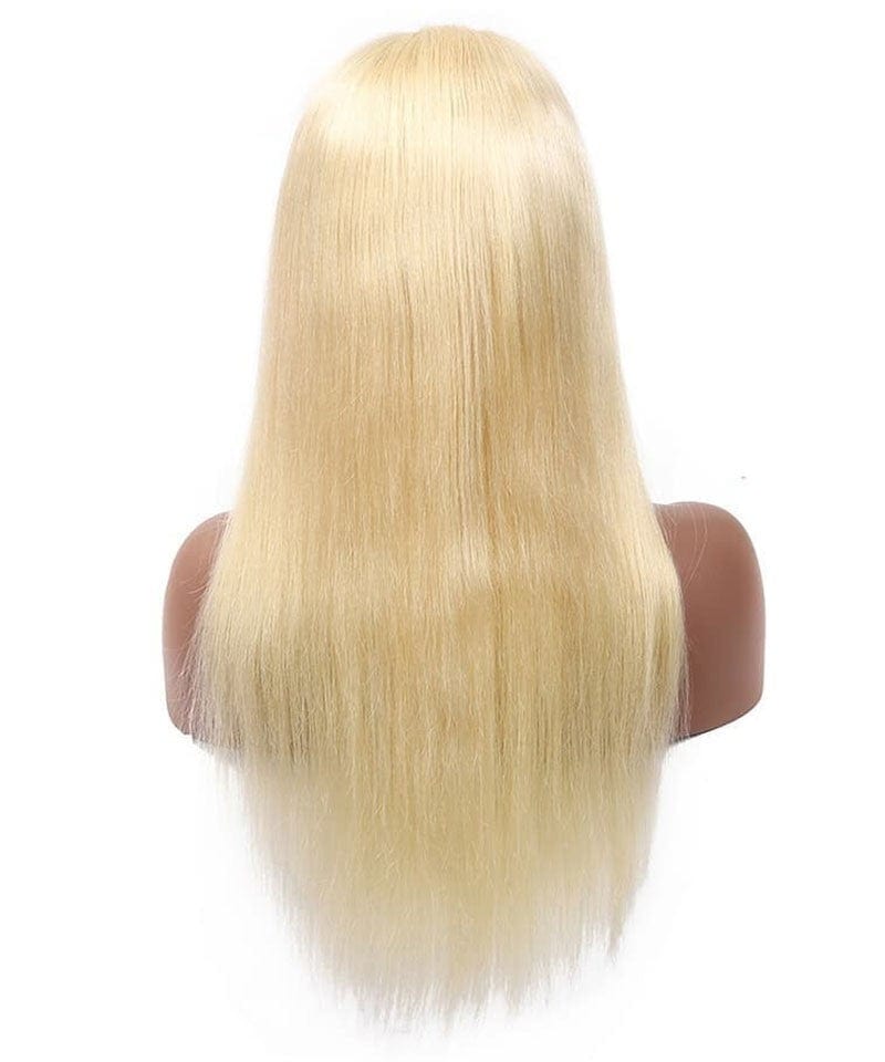 18 Inches / 613 613 Lace Front Wig Human Hair 13x6 Body Wave Blonde Lace Front Wig Human Hair 10A 613 Frontal Wig pre Plucked with Baby Hair