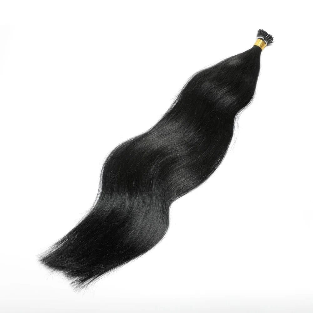 18 Inches / straight VMAE Raw Virgin Vietnamese Remy Cuticle Microlink I Tips 4C Afro Kinky Curly Hair Extensions 100% Natural I Tip Hair Extension