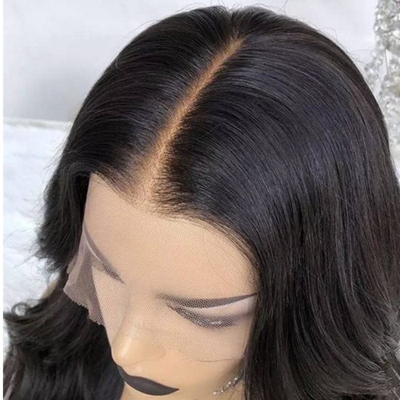 18 Inches / T part lace wig cheapest human hair wigs for black women transparent hd full lace human hair wig human hair lace wigs for small heads