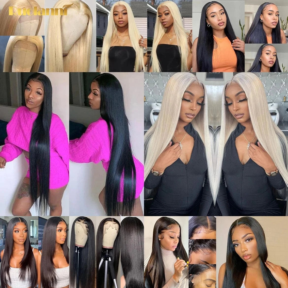 180 Density Virgin Hd Transparent Swiss Lace Front Hair Wigs,13x6 Lace Frontal Wigs,613 Blonde Human Hair Wigs