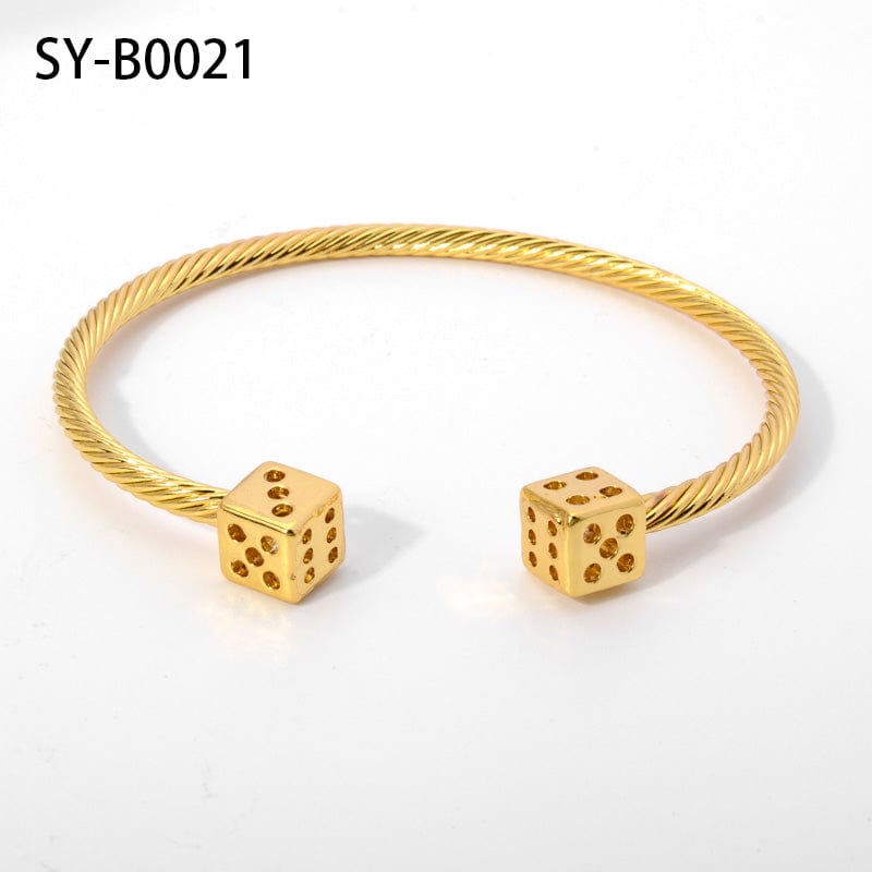 18cm / SY-B0021 Nigeria Trendy Jewelries 2022 Bracelets For Women Jewelry Bracelet Charms Wholesale
