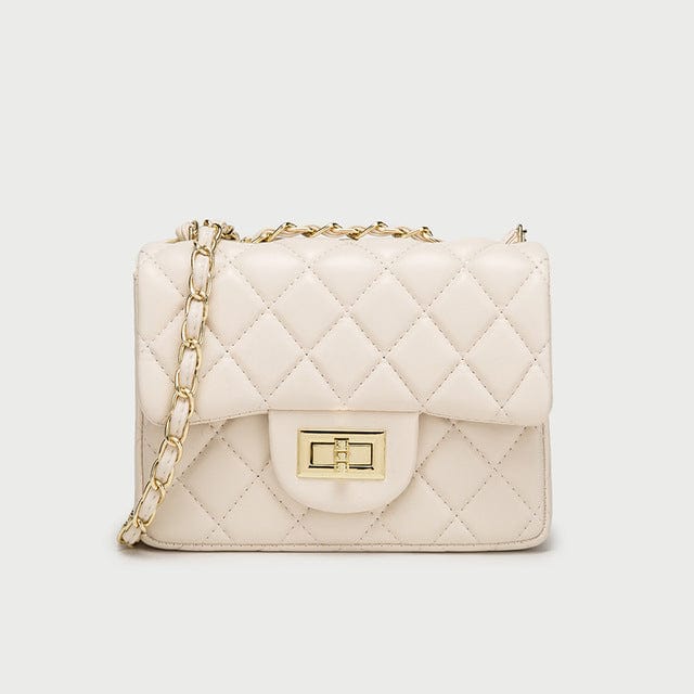 19*6.5*13cm / color-8 New fashion handbag for woman solid color cute mini small purse pu leather chain crossbody bag women hand bags handbag shoulder