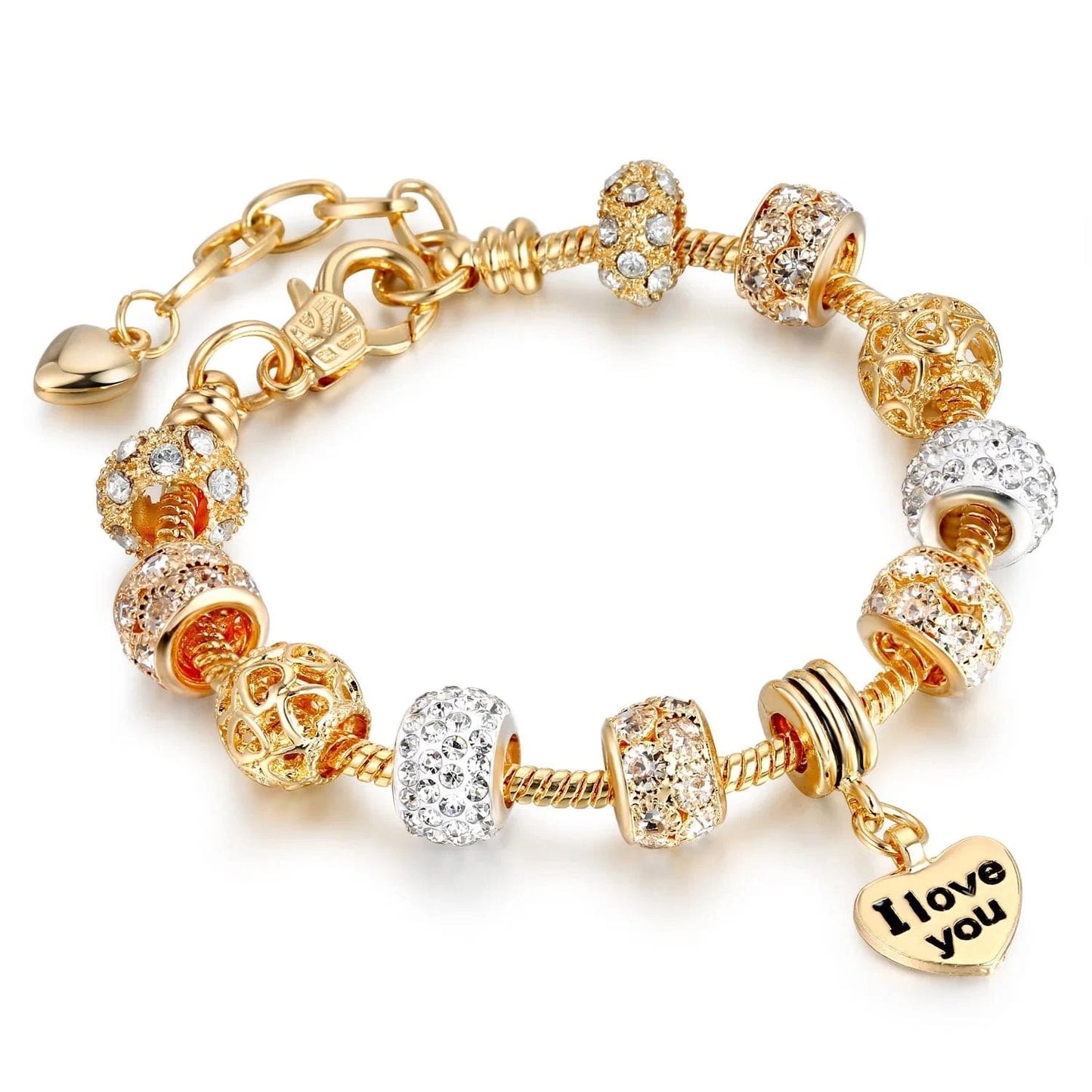 19CM / Gray High Quality 100% 925 Sterling Sliver Bracelet For DIY Charms/Beads/Pendants Jewelry Bracelet Set For Women Gift