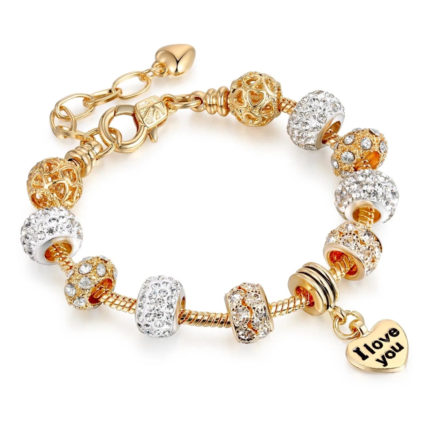 19CM / Ivory High Quality 100% 925 Sterling Sliver Bracelet For DIY Charms/Beads/Pendants Jewelry Bracelet Set For Women Gift