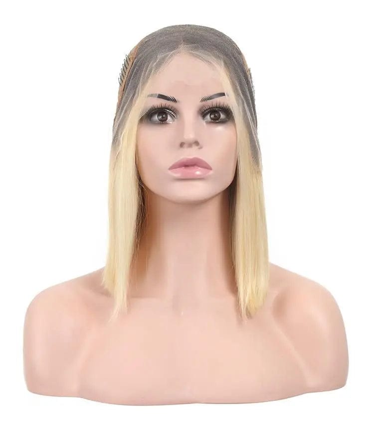 1b/613 Virgin Hair Short Bob Wig
