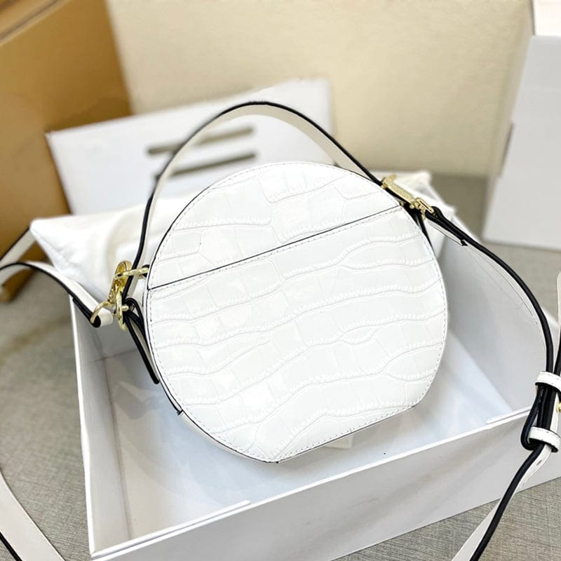 1pcs also wholesale price / White Elegant Classic Unique Tote Bag Custom Trend Medium Top Quality Leather Handbag For Women