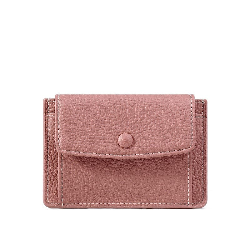 2 New Fashion Design Women Coin Case Cute Hot Wallet Bifold Short Mini Zipper Around Purse PU Leather Good Quality Coin Wallet