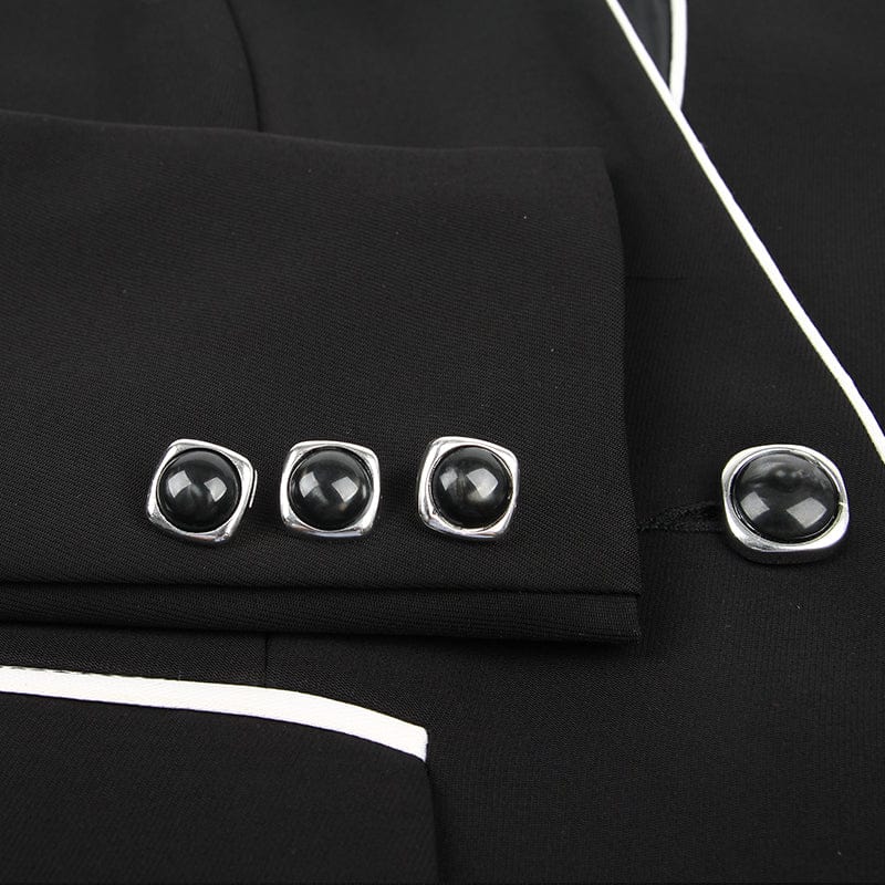 2 Pieces Set Formal Pant Suit Women Office Lady Work Wear Elegant Business Uniform Style Jack with Trouser