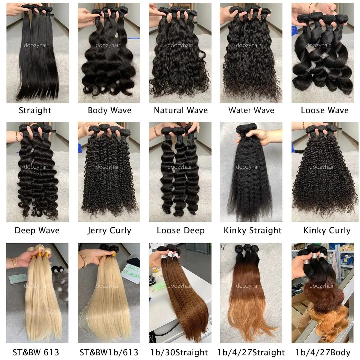 2 Tone Color Ombre  Body  Weave Virgin Hair Frontal Extensions Raw Blonde Ombre Human Hair Bundles With Closure
