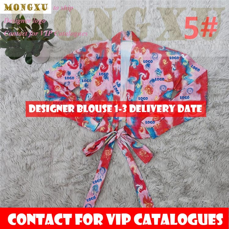 2 XL / 5# LL Hot Summer designers tops for women blouse famouse brands long tie long sleeve women's blouses & shirts