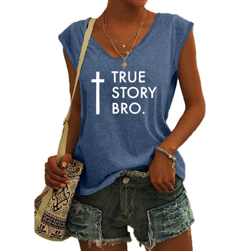2 XL / Blue faith shirts for women drop t-shirts american clothing tshirts with tshirt custom logo printed y2k cotton shirt