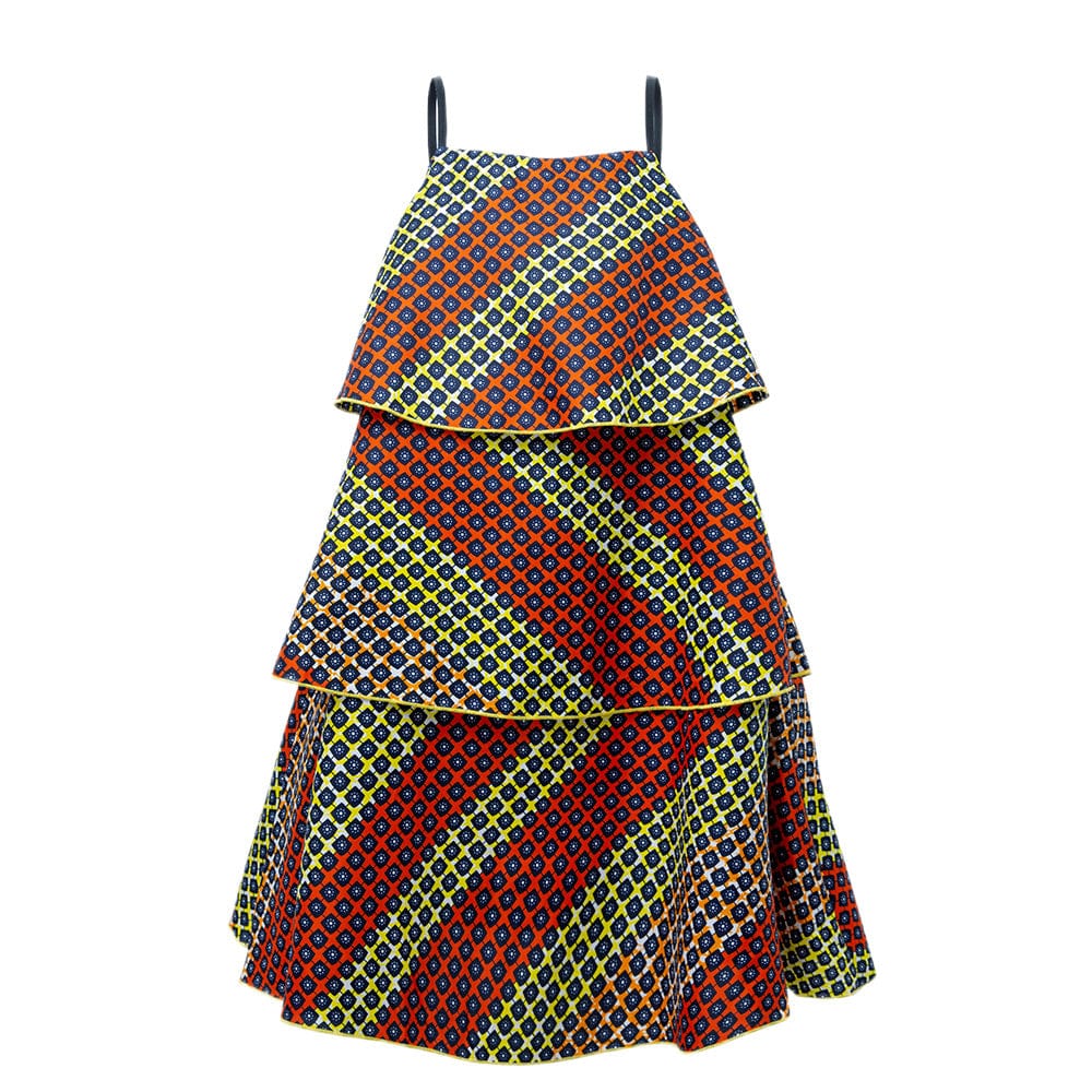 2 XL / Color 2 Hot Sell Wholesale Price Sexy Halter Design Loose Casual fashion women african kitenge designs dresses