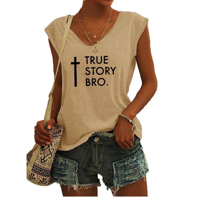 2 XL / Khaki faith shirts for women drop t-shirts american clothing tshirts with tshirt custom logo printed y2k cotton shirt
