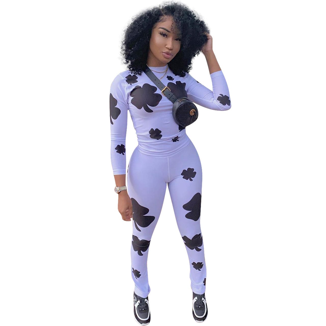 2 XL / White FE028 jogging neon set for sports 2pc short printing yoga sets fitness women