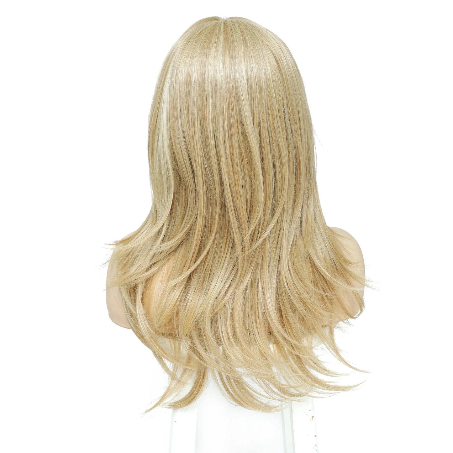 20 Inches / 13x2.5 Lenaqueen Blonde Futura Synthetic Lace Front Wigs Futura Synthetic Hair Wig with Layers, Soft,No Tangle,With Elastic Band