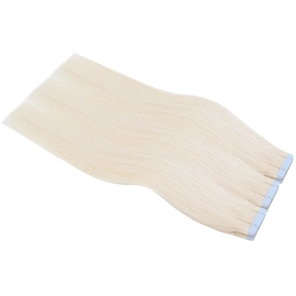 20 Inches / #60 wholesale vrigin remy Russian human hair double drawn remy tape hair extensions