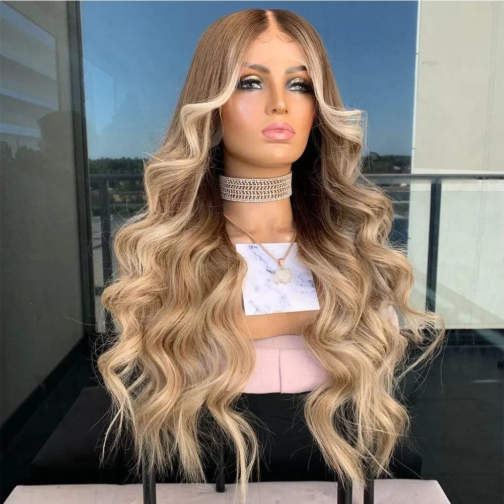20 Inches / Color 1 Boheme Highlight Honey Brown Body Wave