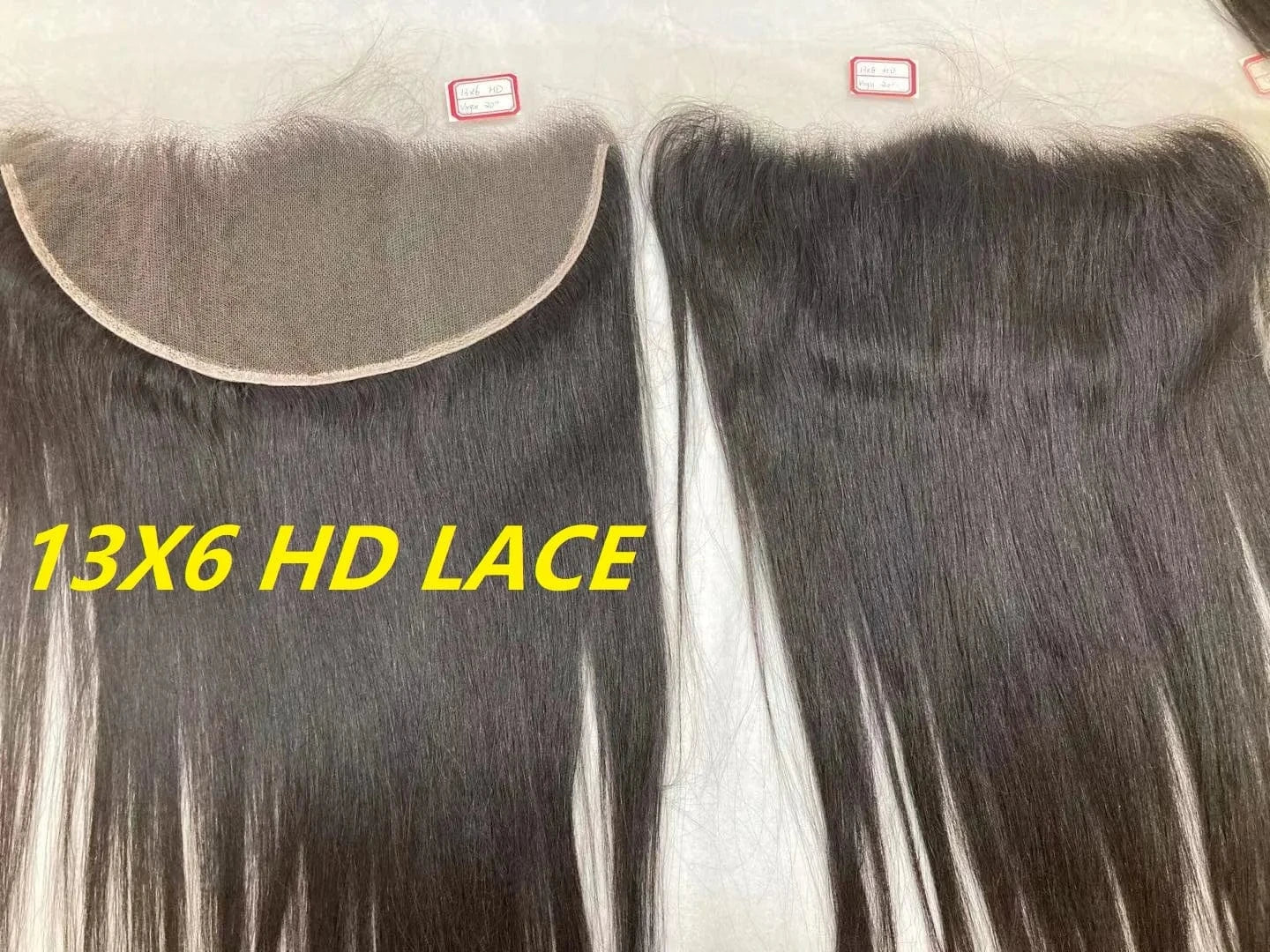 20 Inches / HD lace frontal 13x6 hd lace closure remy hair 4x4 5x5 6x6 closure hd Swiss lace 13x4 13x6 HD lace frontal human hair
