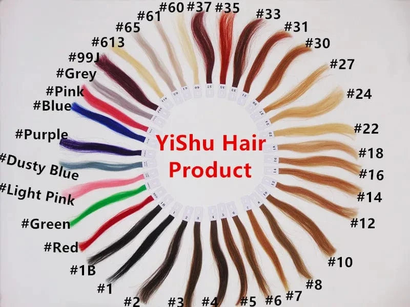 20 Inches / Light color Ali China factory Wholesale Shopping Online Websites 100% Human Hair Extensions