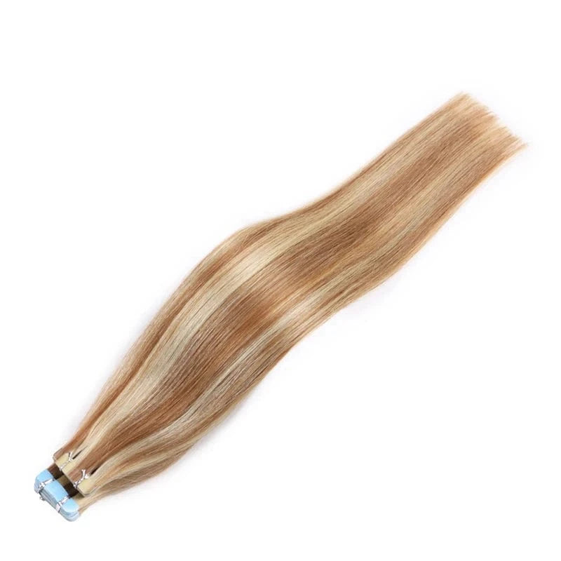 20 Inches / P6/60 XUCHANG HARMONY HAIR 20inches 2.5g/piece 50g/pack 100% human pure virgin remy invisible tape in human hair extension