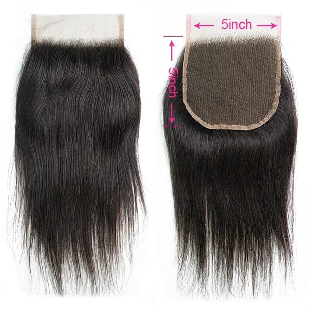 20 Inches / Transparent 5x5 Closure Ready To Ship Hair Product Thin Small Knot 100% Human Hair 4*4 5*5 13*4 Transparent Hd Lace Frontal Closure